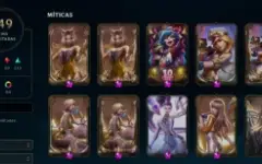 Conta Lol Platina Lvl 975, Full Champs, 452 Skins 