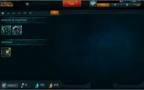 Contas PLATINAS League of Legends