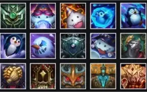 Contas PLATINAS League of Legends