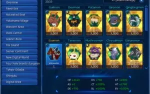 Digimon Online GDMO Leviamon