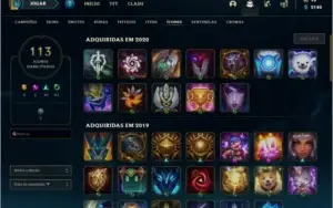 Conta LOL Platina 4