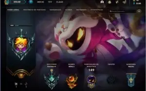 Conta LOL Platina 4