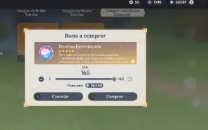 AR 48 - Conta starter com 3 t5 LIMITADOS e 26.000 PRIMOGEMS