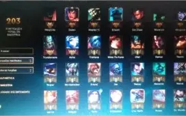 conta league of legends