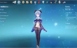 Ar55 Venti, Diluc, Ganyu, Zhongli+Lança de Jade & cia