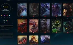 Conta platina 4 , 100 Skins na promoção