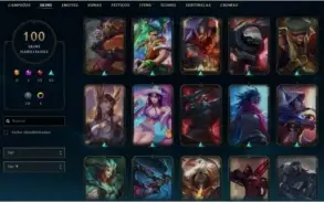 Conta platina 4 , 100 Skins na promoção
