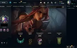 CONTA LOL, MMR BOM, TODOS CAMPEÕES 118 SKINS