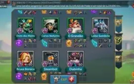 Conta lords mobile 204M t4 liberada