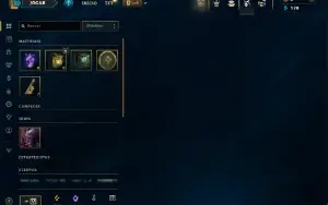 Unranked com 25 Champs e 4 Skins