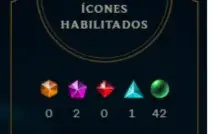 Conta De Lol Esmeralda 3 - Todos Os Campeões E 39 Skins