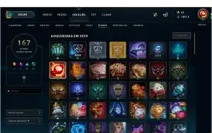 CONTA RARA 255 SKins unico dono