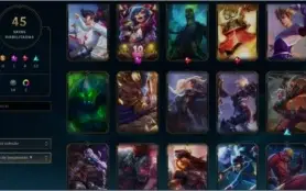 Conta LoL 89 Campeões 45 Skins