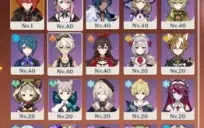 Conta Hu Tao+Bis/Shogun+bis/Furina+Bis