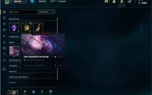 Conta prata 4 com 29 Champs e 5 Skins + 1 Fragmento