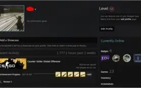 CONTA PRIME GLOBAL ELITE LEVEL 12 STEAM E 23 JOGOS