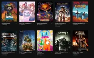 Conta Epic Games com vários jogos, skins do fortnite
