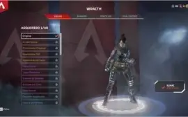 Apex Herança - Faca Wraith