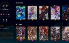 Conta Lol Platina I Lvl 500+ 1000000 Maestria Lux 310 Skins