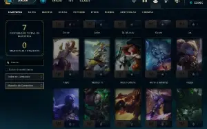 Conta OURO 4 - Win 70% - LOL (league of legends) ELOMOON