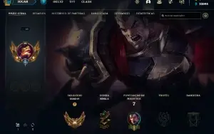 Conta OURO 4 - Win 70% - LOL (league of legends) ELOMOON