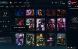 Diamante 5 - 198 skins - Riven Campeonato 2012