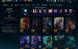 Esmeralda 1 com 65 Champs e 22 Skins