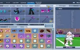 vendo conta grand chase history - 3 chars 90 2 full magi