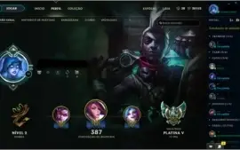 Conta Plat V TODOS CAMPEÃO HABILITADO + 26K IP