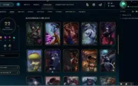 Conta Lol 85 Champs