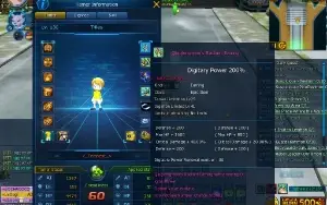 Conta mid game Nadmo server omegamon