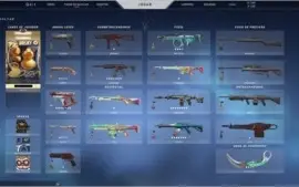 CONTA VALORANT - VÁRIAS SKINS - 3 ATOS DIMA (chaveiro dima)