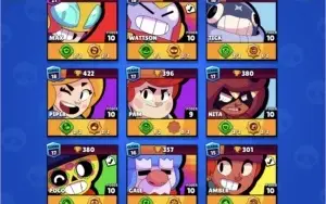 Conta Brawl Stars super gemada