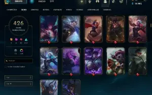 Conta Rara 427 Skins Urgente