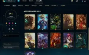 League of legends acc