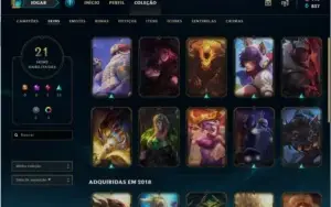 League of legends acc