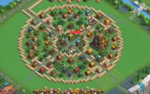 Clã nv18 cap10 clash of clans