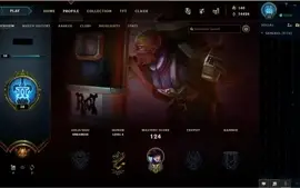 Conta antiga da season 1 com 7 skins vitoriosas 225 skins