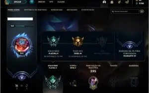 Conta platina 2 com 400k de yasuo, 94 champs e 89 skins