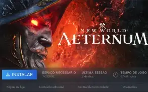 conta na steam com new world aeternum + jogo base dayz