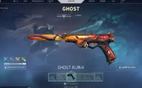 Conta Valorant com skins,sheriff arcane e chaveiro imortal