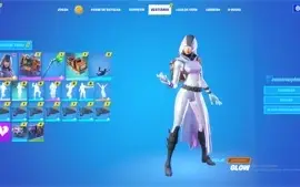 Conta Fortinite Com minty, Glow, e varias outras skins raras