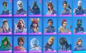 Conta Fortinite Com minty, Glow, e varias outras skins raras