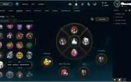 Conta de lol diamante 2 + 412 skins