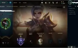 Conta de lol diamante 2 + 412 skins