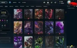 CONTA LOL PLATINA 4, MUITA SKIN MUITO INCONE ESPOLIO OTIMO