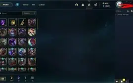 CONTA LOL PLATINA 4, MUITA SKIN MUITO INCONE ESPOLIO OTIMO