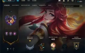 Conta LoL Lvl 476 - 377 skins (19 prestigios) 400k+ de lux