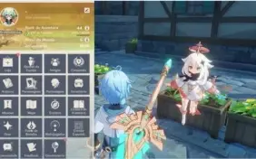 Conta Yoimiya + Mona + 2 armas 5* AR 44