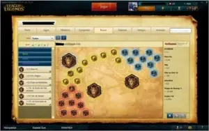 Conta league of legends prata 4, 81 skins, 105 campeões.
